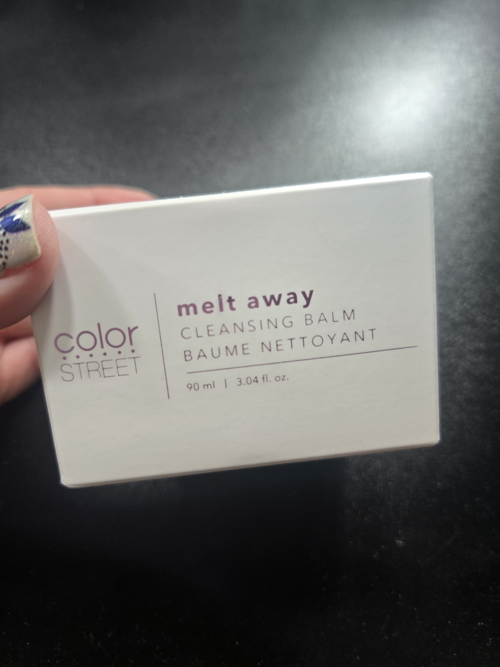 Color Street Melt Away Cleansing Balm - White